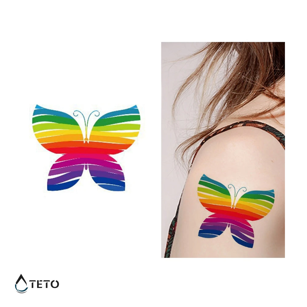 Mariposa arcoiris