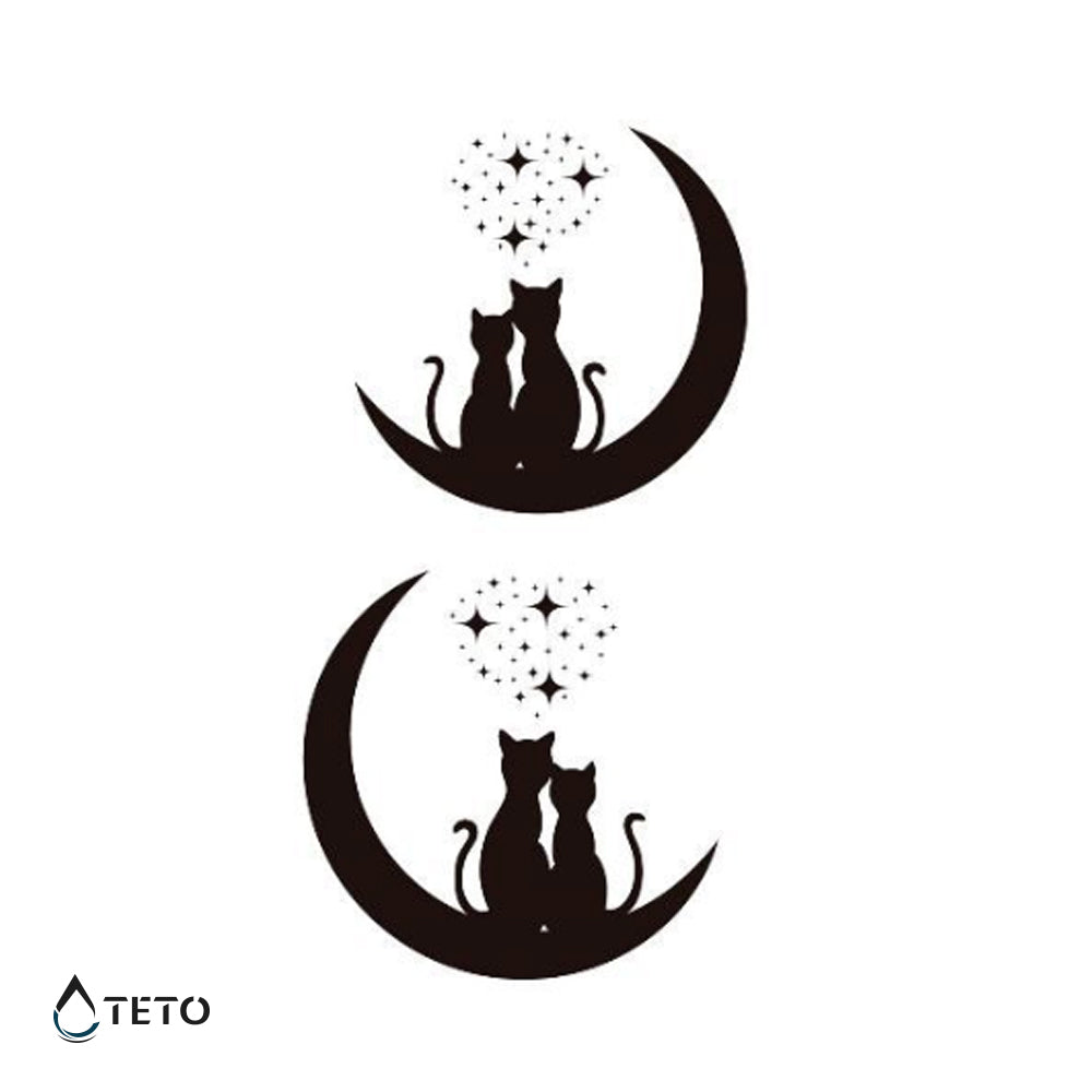 Gatos en la luna - set
