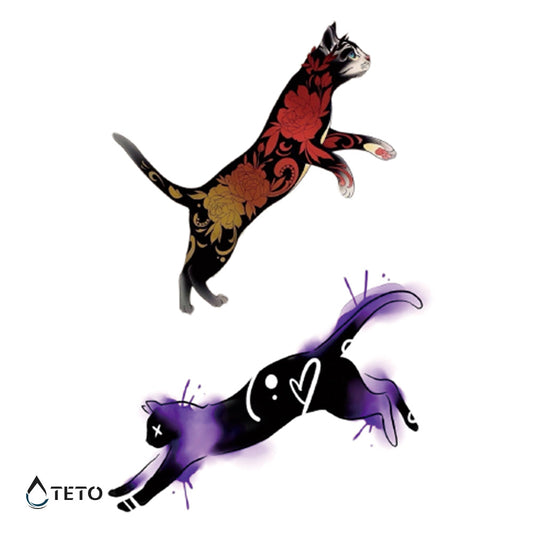 Gatos elegantes – set