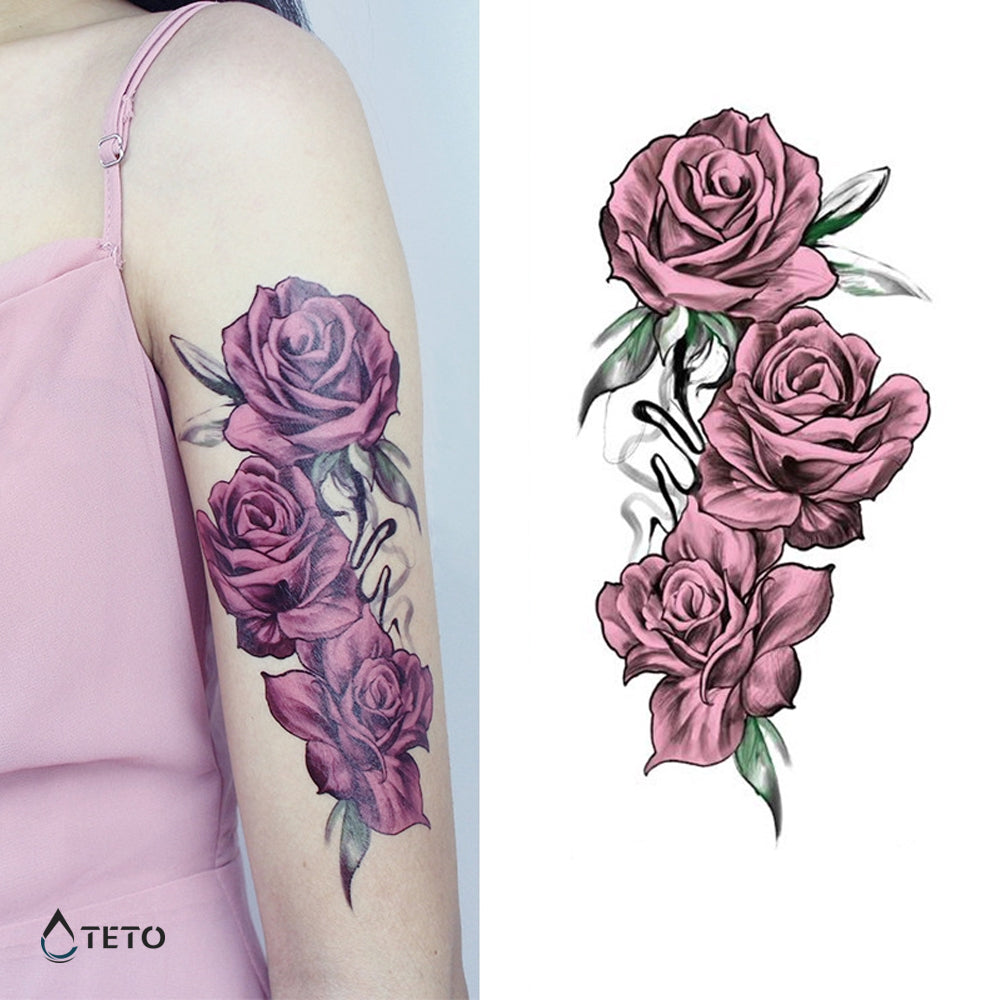Rosas rosadas