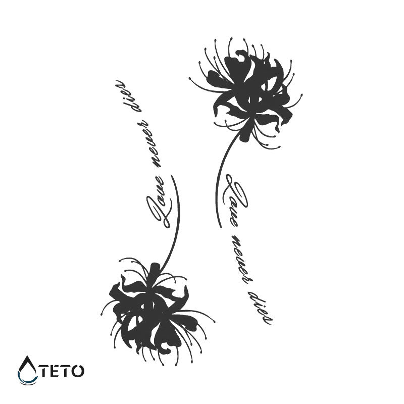 El amor nunca muere - set – Semipermanente