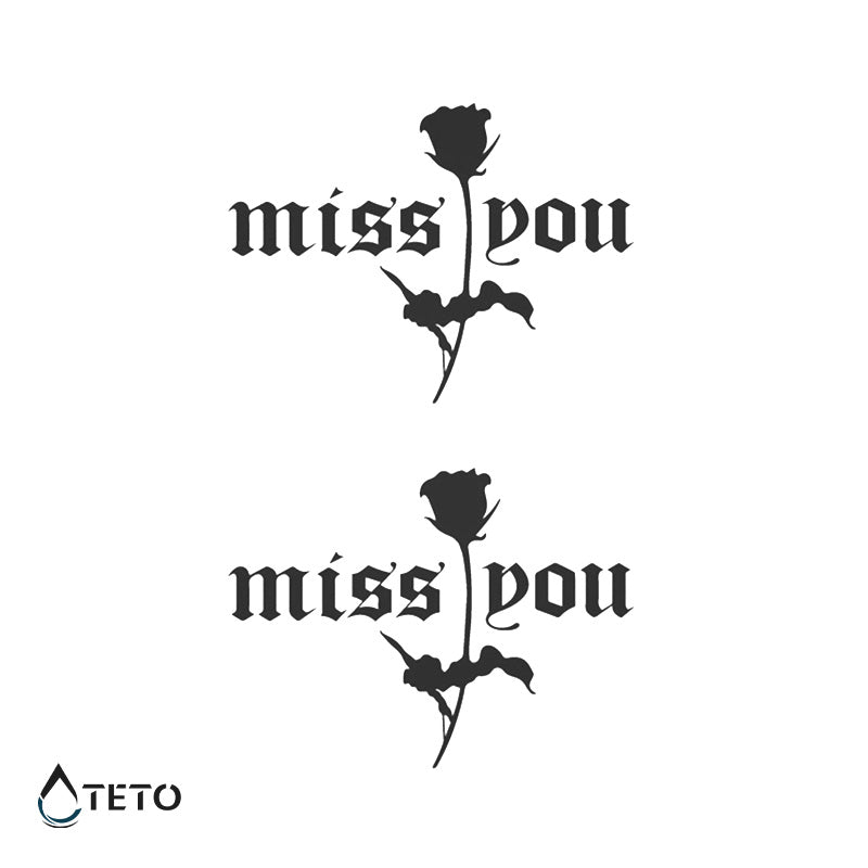 Te extraño - set – Semipermanente