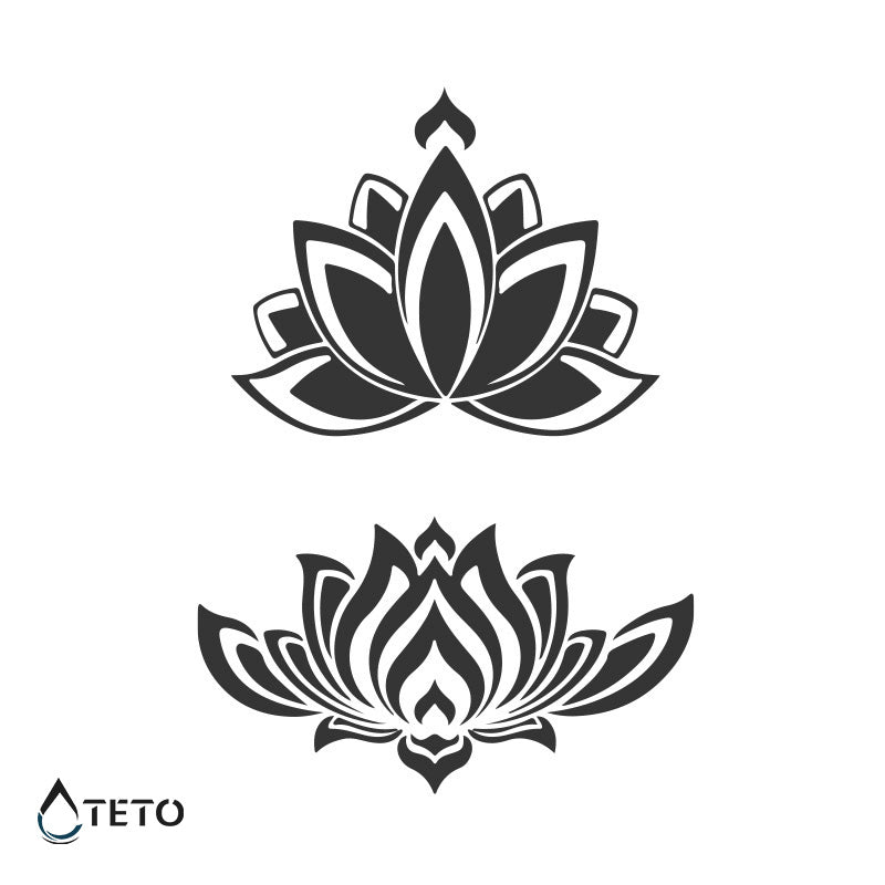 Flor de loto - set – Semipermanente