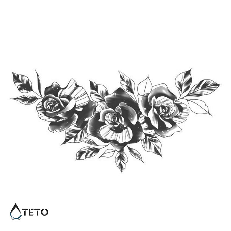 Trío de rosas – Semipermanente