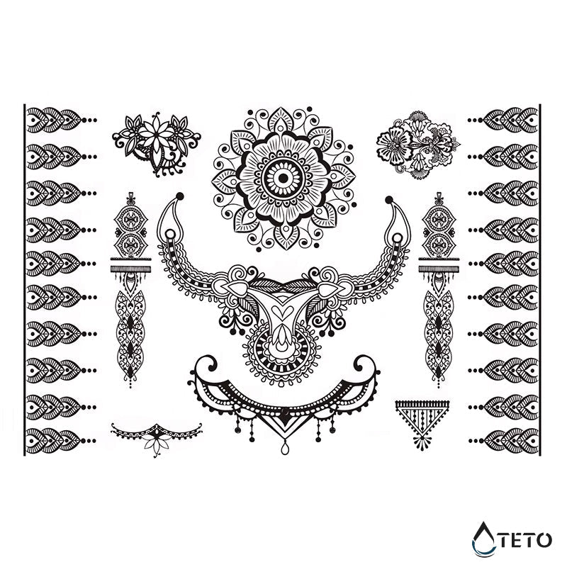 Motivos orientales - set