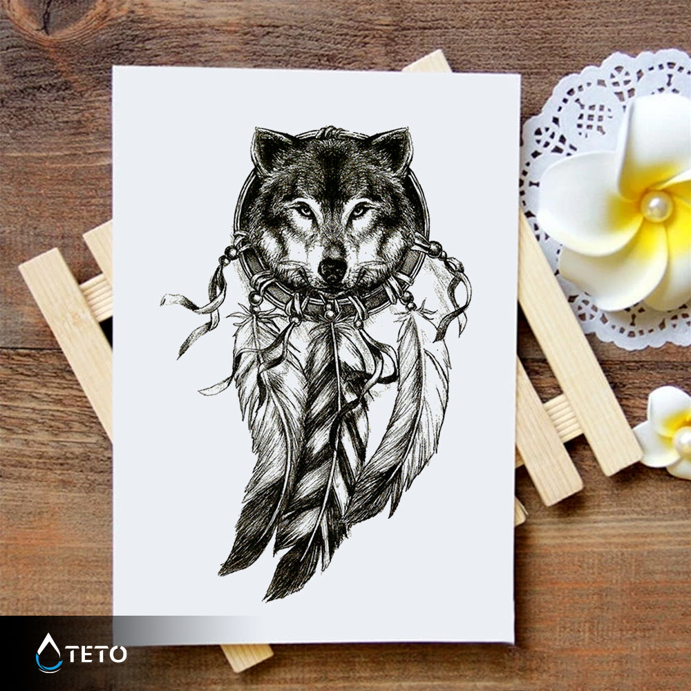 Atrapasueños - lobo