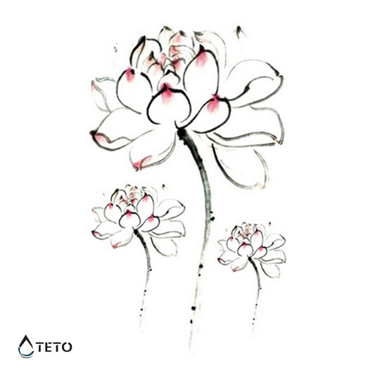 Flores blancas – set