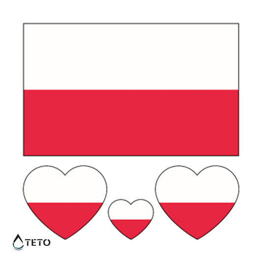 Bandera de Polonia - set
