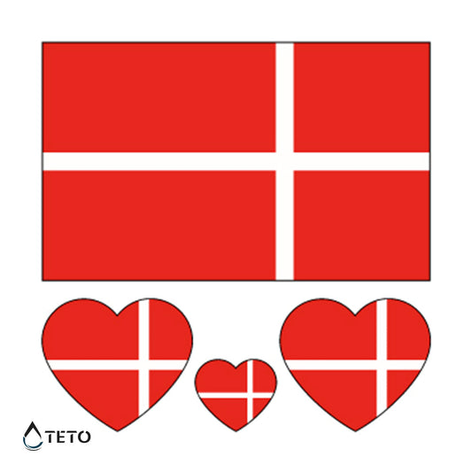 Bandera de Dinamarca - set