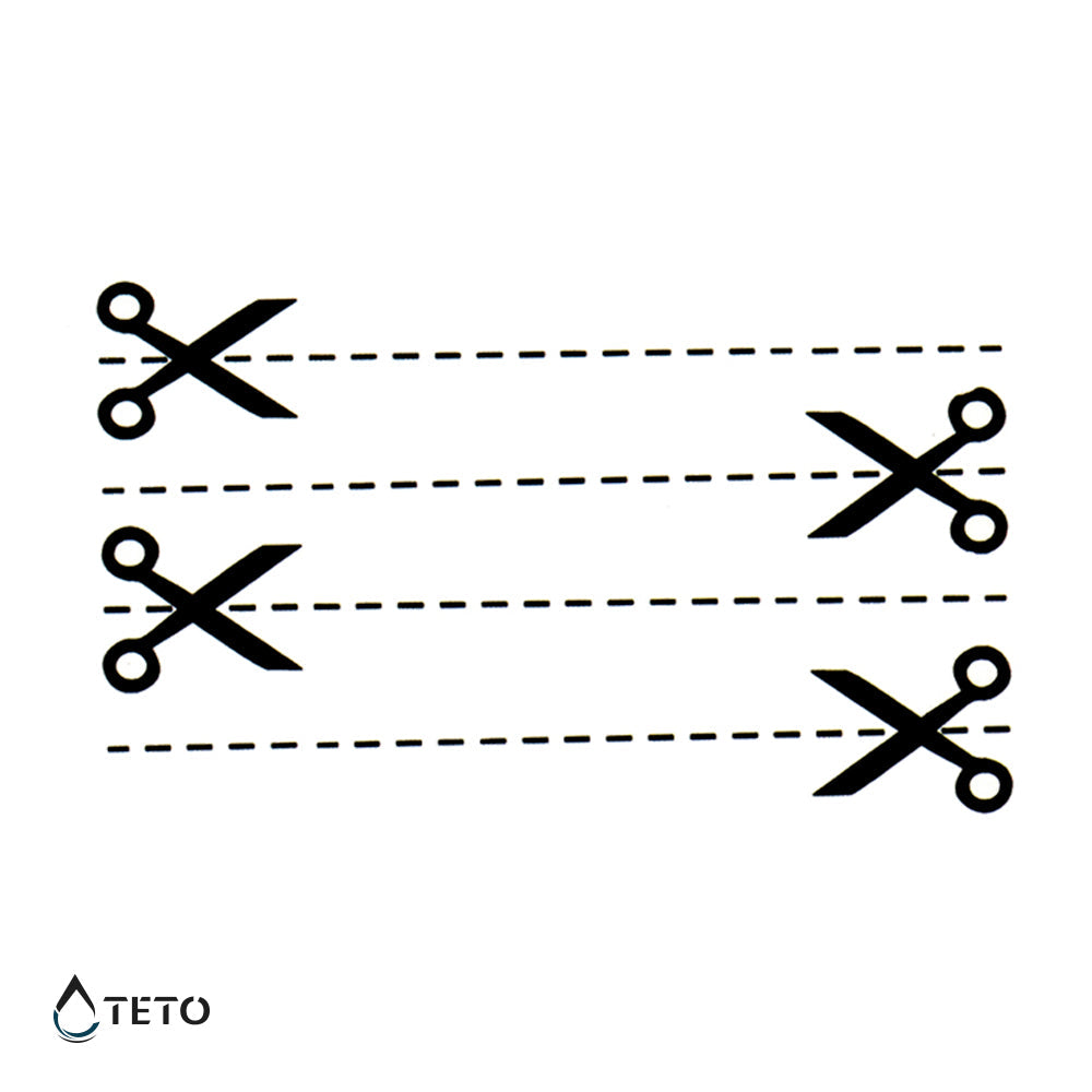 Corta aquí – set