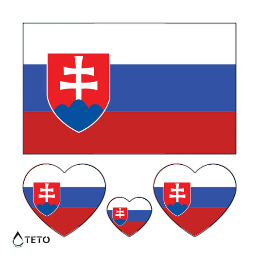 Bandera de Eslovaquia - set