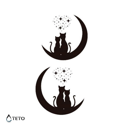 Gatos en la luna - set