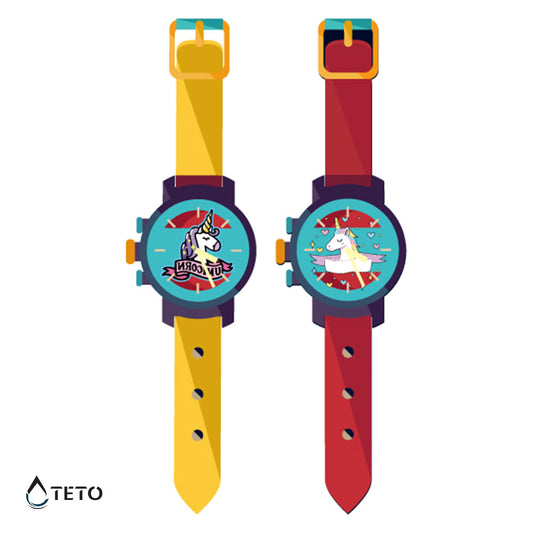 Reloj unicornio - set