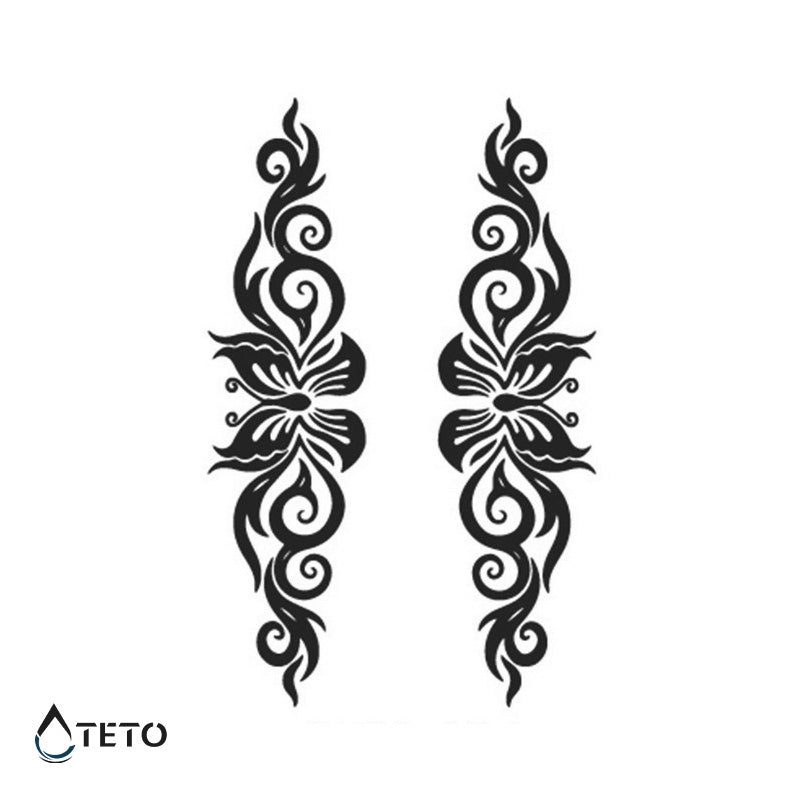 Mariposa tribal - set – Semipermanente