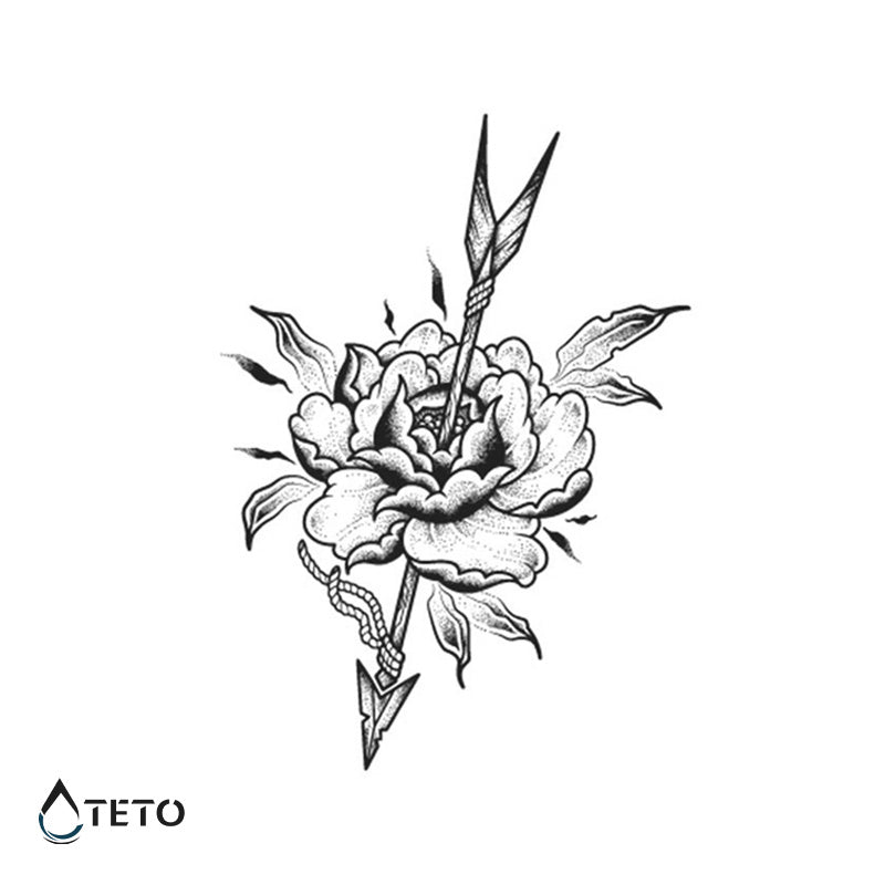 Flor con flecha – Semipermanente